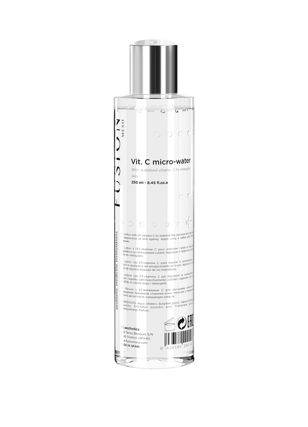 FUSION VIT. C MICRO-WATER/ Vit. C mikro-vanduo, 250 ml