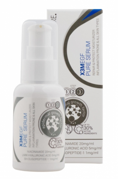 EGF EXTRA PURE Serum/ Serumas priešuždegiminis poveikis